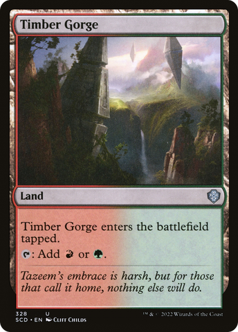 Timber Gorge [Starter Commander Decks]