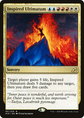 Inspired Ultimatum [Ikoria: Lair of Behemoths]