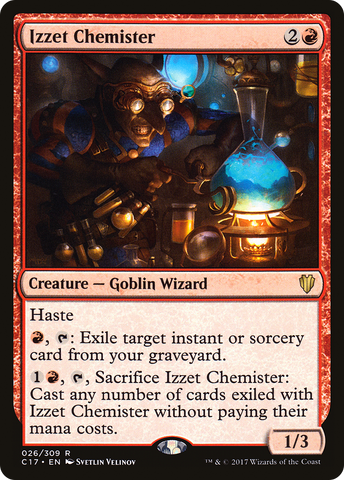 Izzet Chemister [Commander 2017]