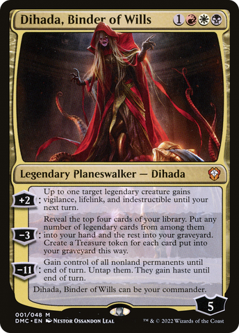 Dihada, Binder of Wills [Dominaria United Commander]