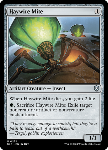 Haywire Mite [Bloomburrow Commander]