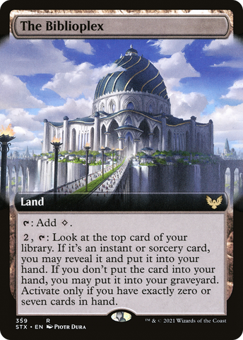 The Biblioplex (Extended) [Strixhaven: School of Mages]