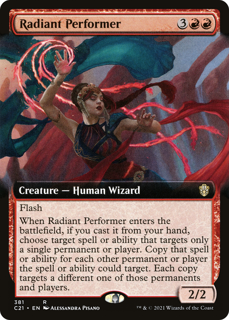 Radiant Performer (Extended) [Commander 2021]