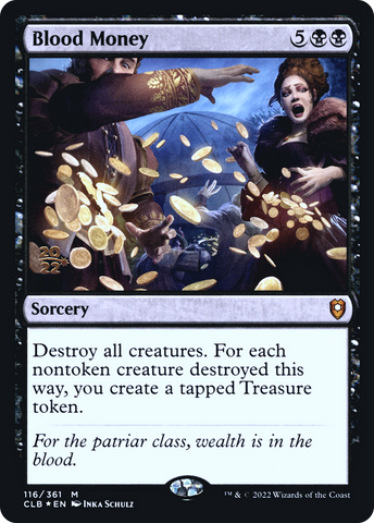 Blood Money [Commander Legends: Battle for Baldur's Gate Prerelease Promos]