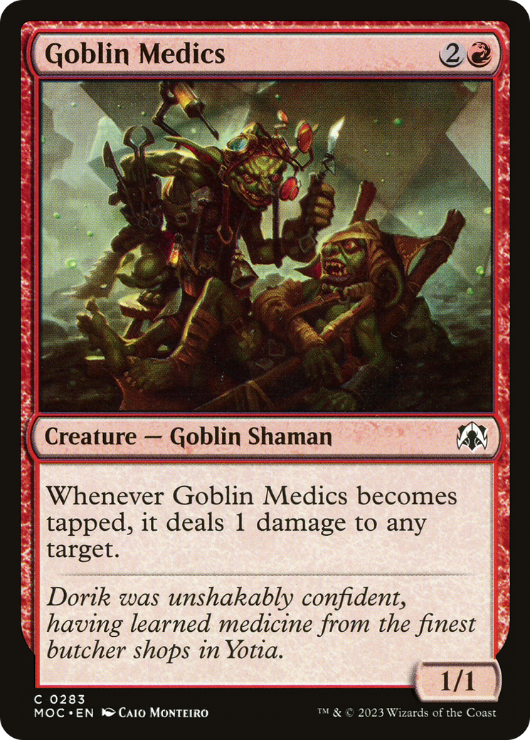 Goblin Medics [March of the Machine Commander]