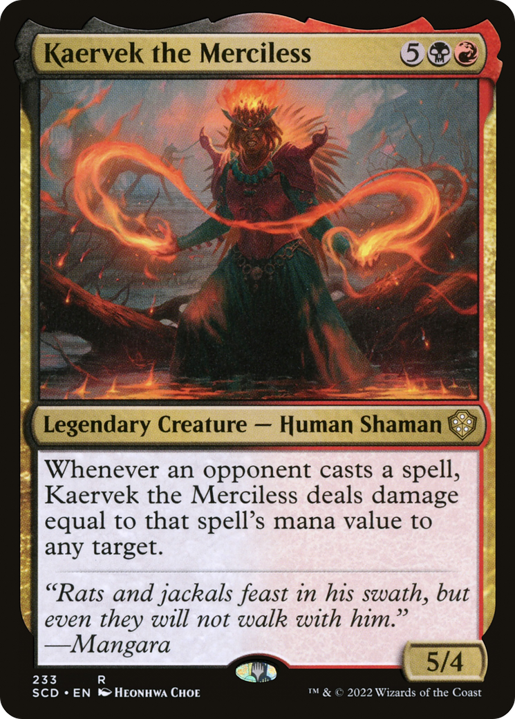 Kaervek the Merciless [Starter Commander Decks]