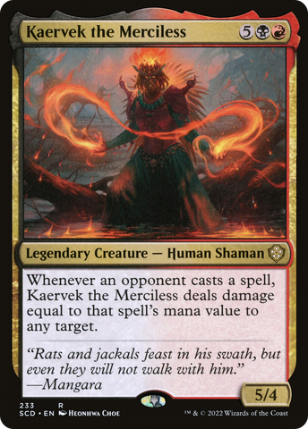 Kaervek the Merciless [Starter Commander Decks]