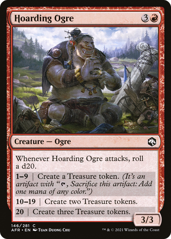 Hoarding Ogre [Dungeons & Dragons: Adventures in the Forgotten Realms]