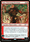 Jaya, Venerated Firemage (Stained Glass) [Secret Lair Drop Promos]