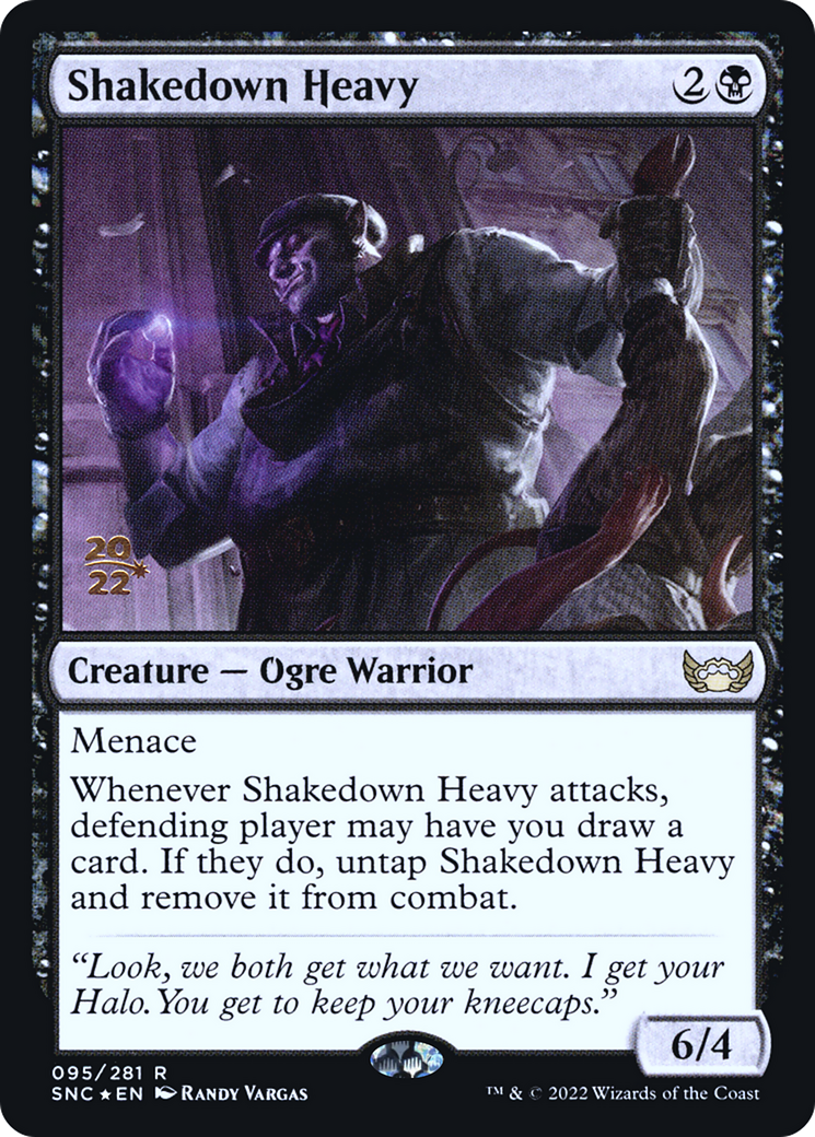 Shakedown Heavy [Streets of New Capenna Prerelease Promos]
