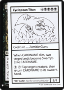 Cyclopean Titan [Mystery Booster Playtest Cards]