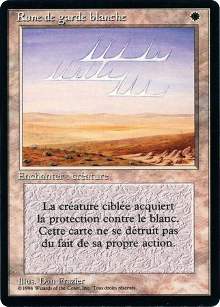 White Ward [Foreign Black Border]