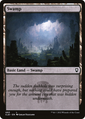 Swamp (460) [Commander Legends: Battle for Baldur's Gate]