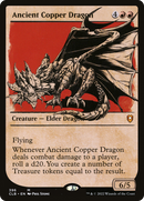 Ancient Copper Dragon (Showcase) [Commander Legends: Battle for Baldur's Gate]