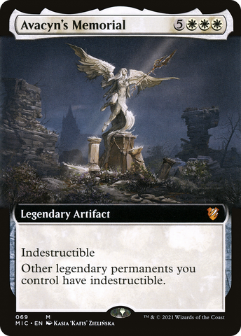 Avacyn's Memorial (Extended) [Innistrad: Midnight Hunt Commander]