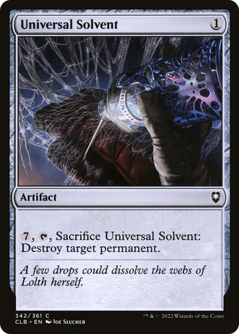 Universal Solvent [Commander Legends: Battle for Baldur's Gate]