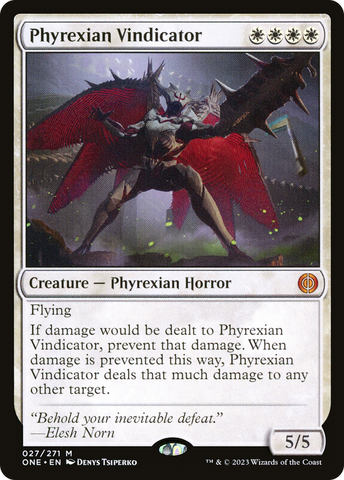 Phyrexian Vindicator [Phyrexia: All Will Be One]