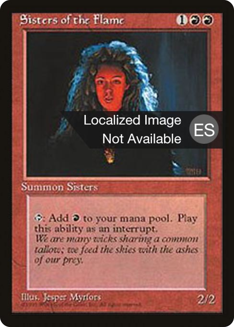 Sisters of the Flame [Fourth Edition Foreign Black Border]