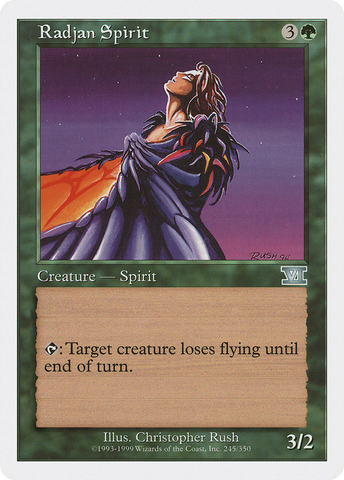 Radjan Spirit [Classic Sixth Edition]