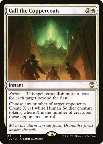 Call the Coppercoats [Streets of New Capenna Commander]