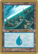 Island (ab338a) (Alex Borteh) [World Championship Decks 2001]