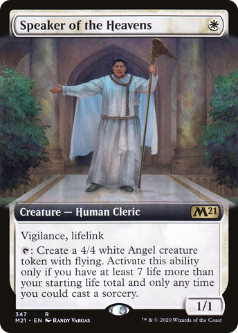 Speaker of the Heavens (Extended Art) [Core Set 2021]