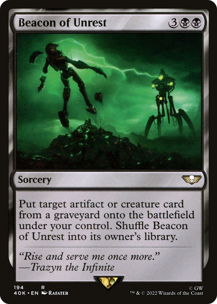 Beacon of Unrest [Universes Beyond: Warhammer 40,000]