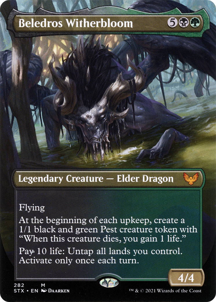 Beledros Witherbloom (Extended) [Strixhaven: School of Mages]