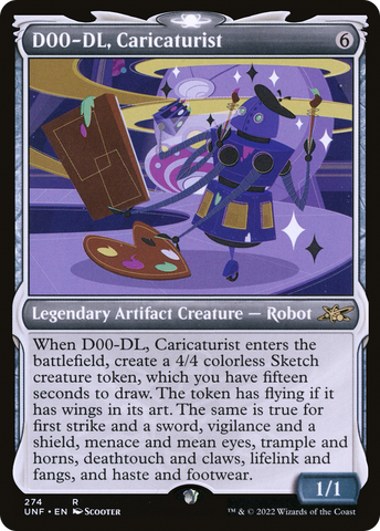 D00-DL, Caricaturist (Showcase) [Unfinity]