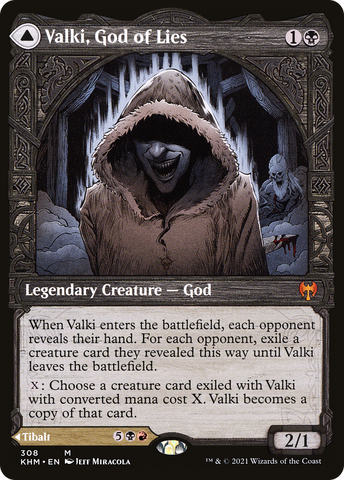 Valki, God of Lies // Tibalt, Cosmic Impostor (Showcase) [Kaldheim]