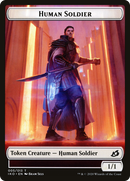 Human Soldier (005/013) [Ikoria: Lair of Behemoths Tokens]