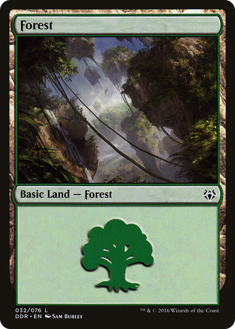Forest (32) [Duel Decks: Nissa vs. Ob Nixilis]