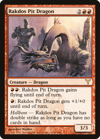 Rakdos Pit Dragon [Dissension]