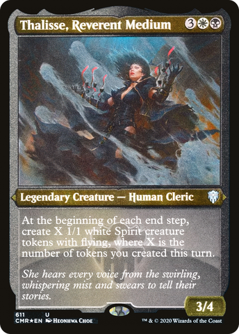 Thalisse, Reverent Medium [Commander Legends Etched]