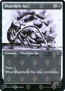 Blightbelly Rat (Showcase Ichor Step-and-Compleat Foil) [Phyrexia: All Will Be One]