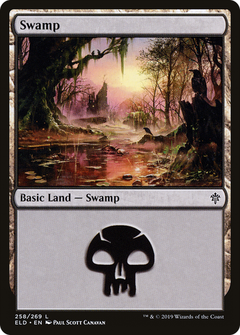 Swamp (258) [Throne of Eldraine]