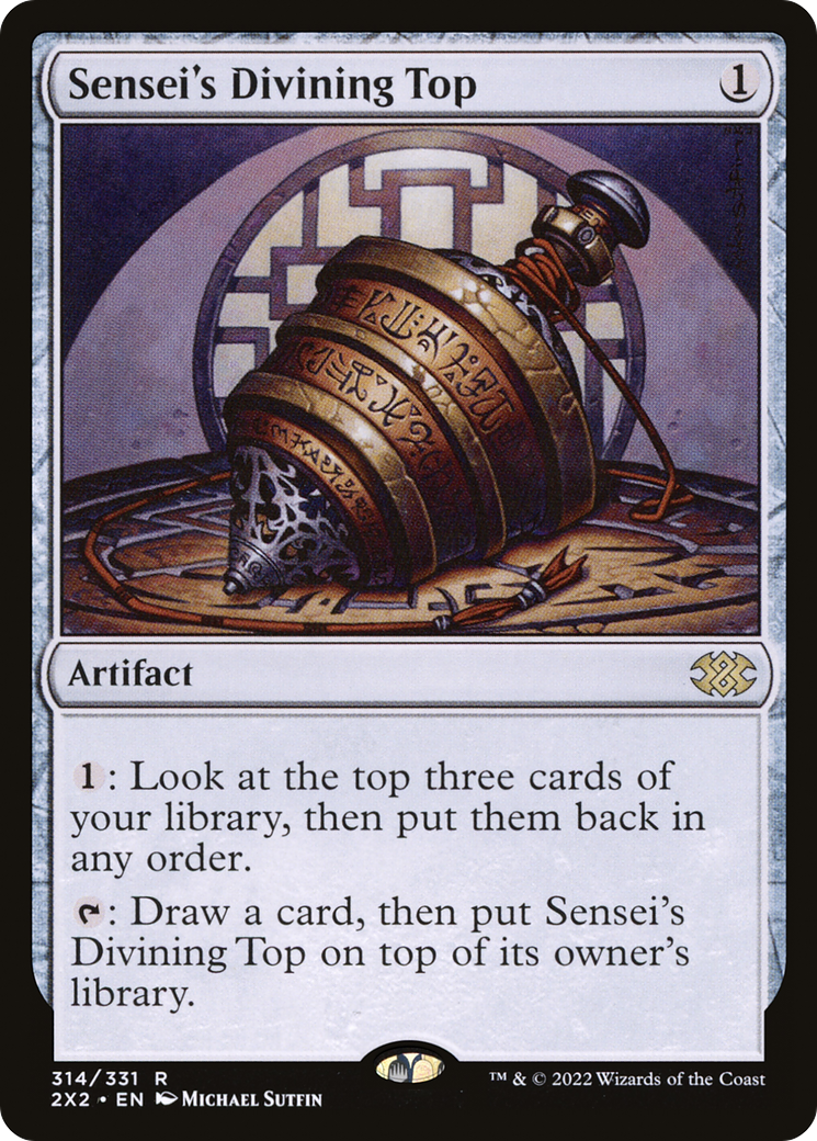 Sensei's Divining Top [Double Masters 2022]