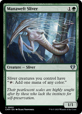 Manaweft Sliver [Commander Masters]