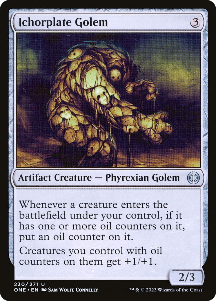 Ichorplate Golem [Phyrexia: All Will Be One]