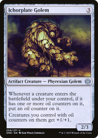 Ichorplate Golem [Phyrexia: All Will Be One]