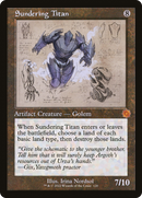 Sundering Titan (Retro Schematic) [The Brothers' War Retro Artifacts]