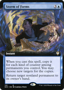Storm of Forms (Extended Art) [Streets of New Capenna Commander]