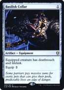 Basilisk Collar [Commander Legends: Battle for Baldur's Gate Prerelease Promos]
