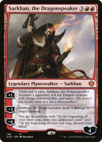 Sarkhan, the Dragonspeaker [Starter Commander Decks]