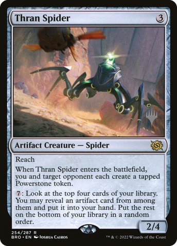Thran Spider (Promo Pack) [The Brothers' War Promos]