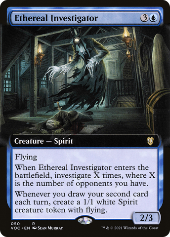 Ethereal Investigator (Extended) [Innistrad: Crimson Vow Commander]