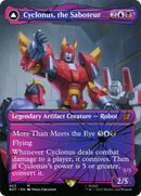 Cyclonus, the Saboteur // Cyclonus, Cybertronian Fighter (Shattered Glass) [Transformers]
