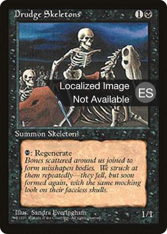 Drudge Skeletons [Fourth Edition Foreign Black Border]