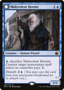 Malevolent Hermit // Benevolent Geist [Innistrad: Midnight Hunt]