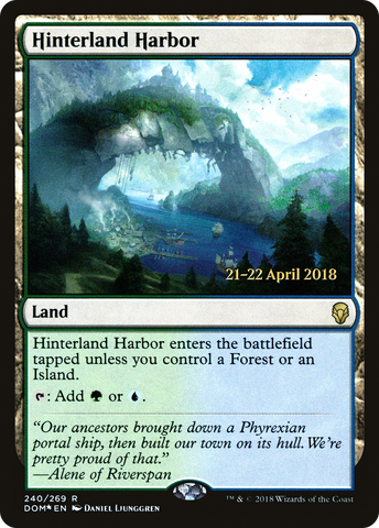 Hinterland Harbor  [Dominaria Prerelease Promos]